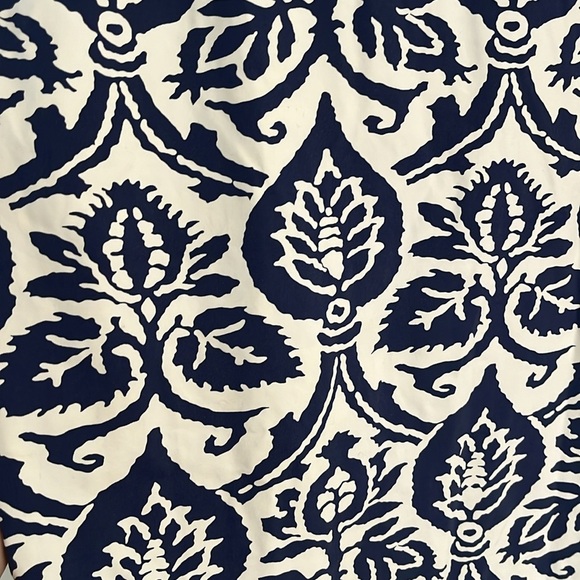 J.MCLAUGLIN Navy and white dress size large - Picture 2 of 6